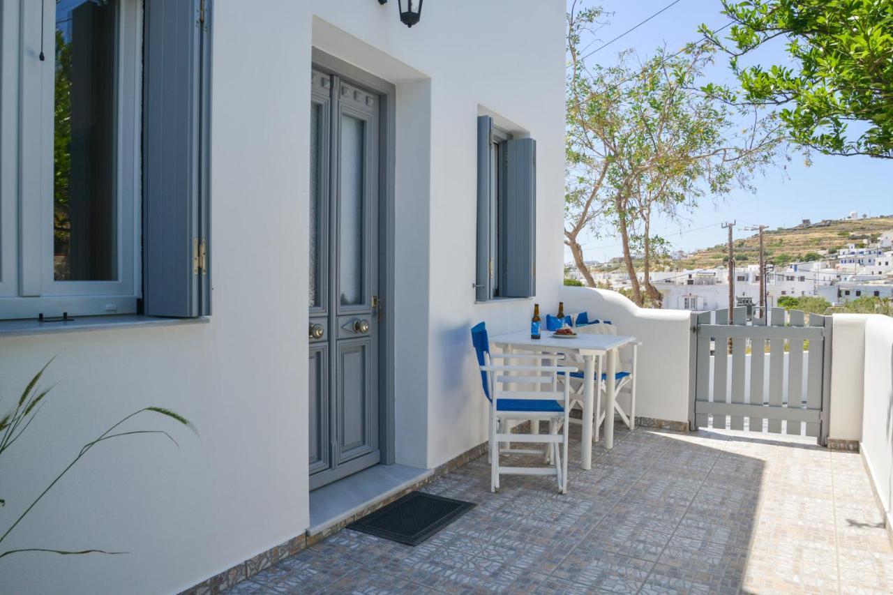 Matilda Milos - Cycladic Living Apartman Triovászalosz Kültér fotó